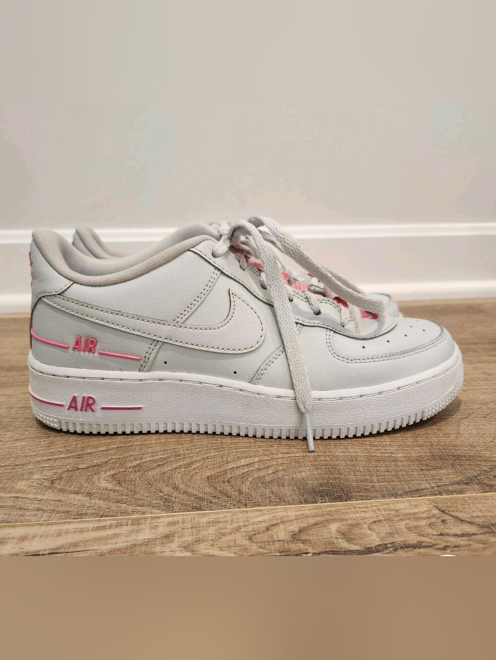 Nike Air Force 1 Pixel GS White Pink CJ4092-002 Youth 6.5Y Womens 8 Shoes